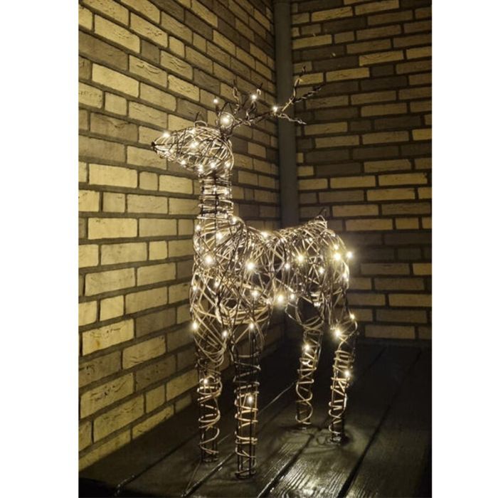Christmas Reindeer with 64 leds for outside, medium