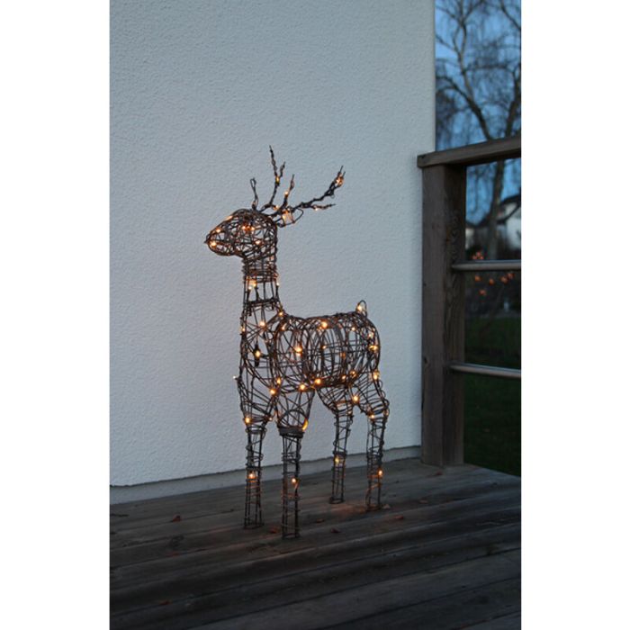 Christmas Reindeer with 64 leds for outside, medium