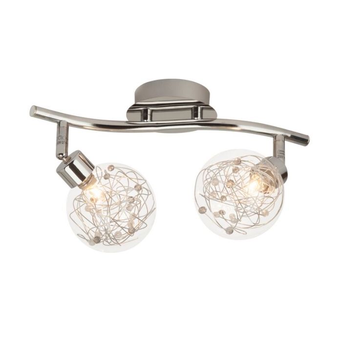 Design ceiling spotlight chrome, Nessa