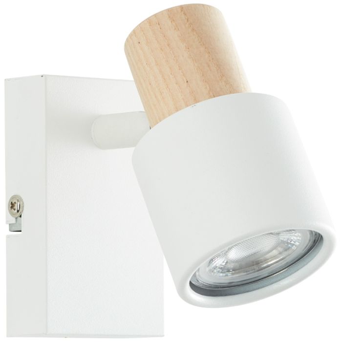 Modern wall spotlight white, Soscha
