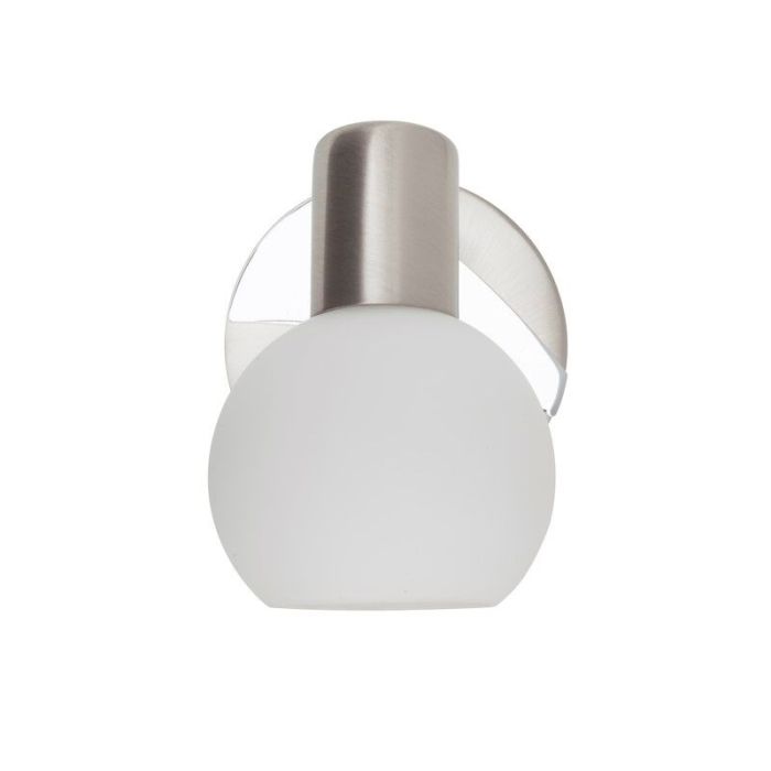 Glass wall light chrome, Ronaldo