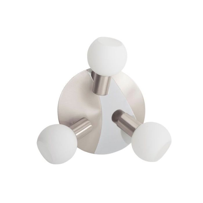 Glass ceiling spotlight chrome, Ronaldo