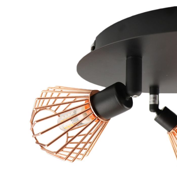 Industrial ceiling light copper, Keyshaira