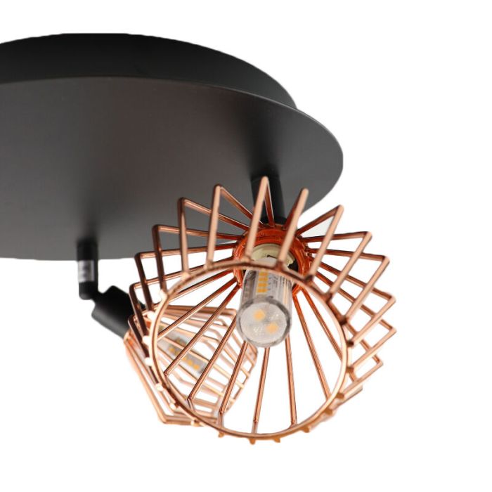Industrial ceiling light copper, Keyshaira