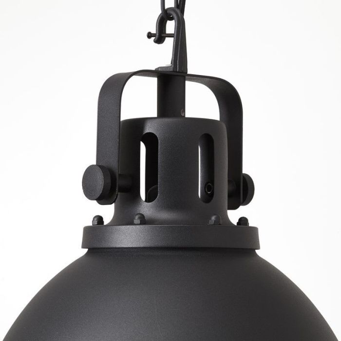 Industrial pendant light black, Alexi