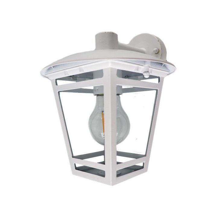 Modern outdoor light white, Jedidjah, IP44