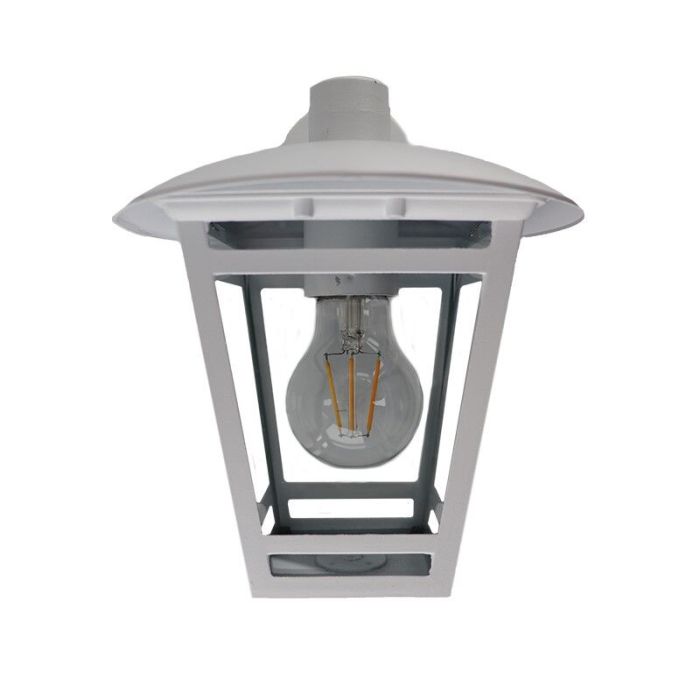 Modern outdoor light white, Jedidjah, IP44