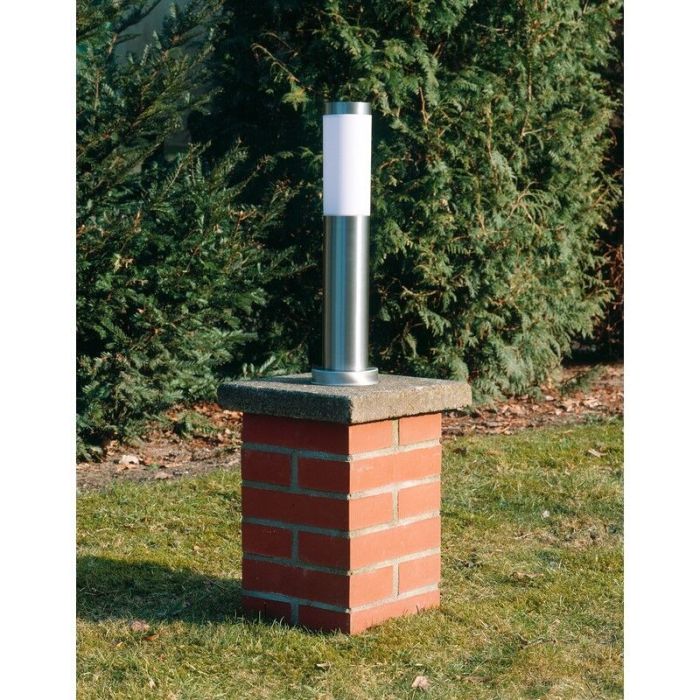 Plastic outdoor light chrome, Tom, IP44