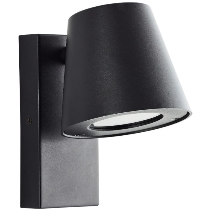 Metal outdoor light black, Wies, IP44