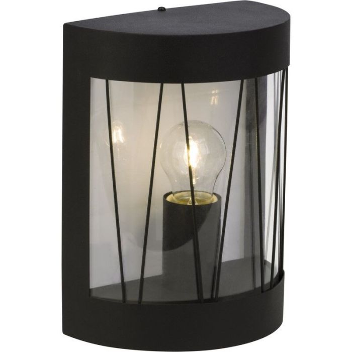 Industrial outdoor light black, Jaynah, IP44