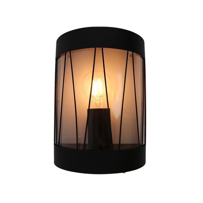 Industrial outdoor light black, Jaynah, IP44