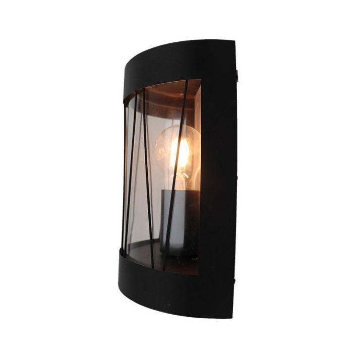 Industrial outdoor light black, Jaynah, IP44