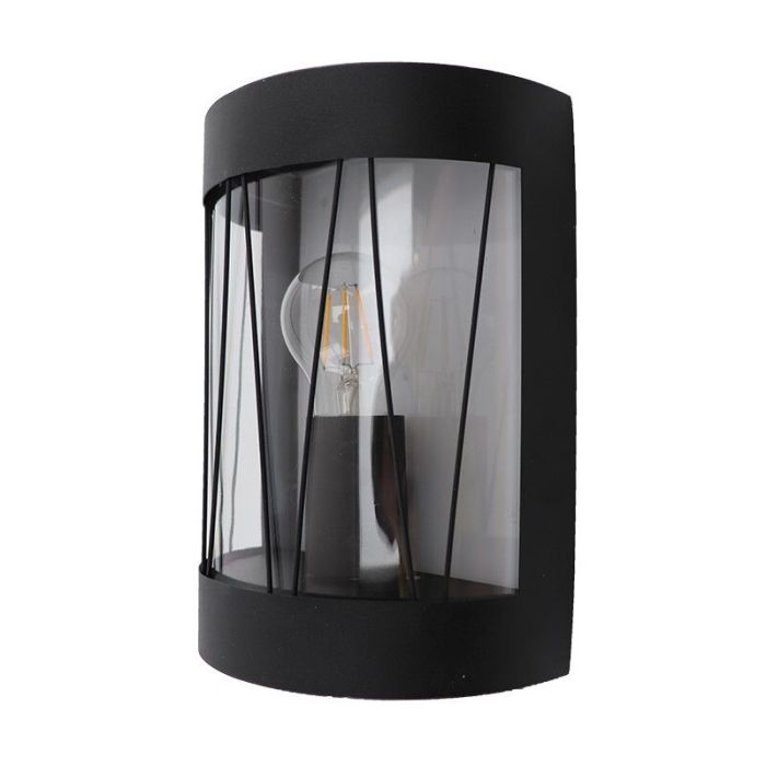 Industrial outdoor light black, Jaynah, IP44