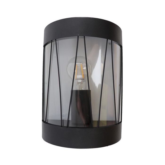 Industrial outdoor light black, Jaynah, IP44