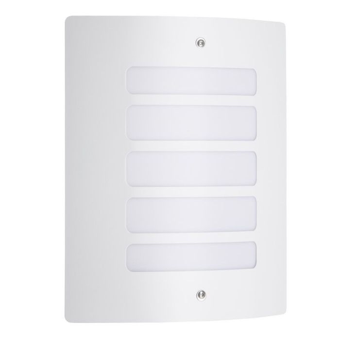 Metal outdoor light white, Alea, IP44