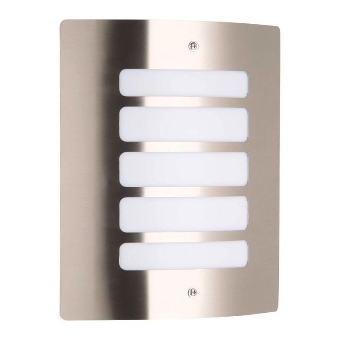 Metal outdoor light chrome, Alea, IP44