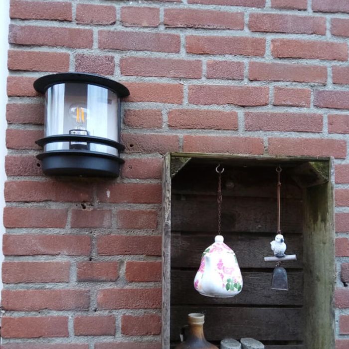 Rustic outdoor light transparent, Zare, IP44