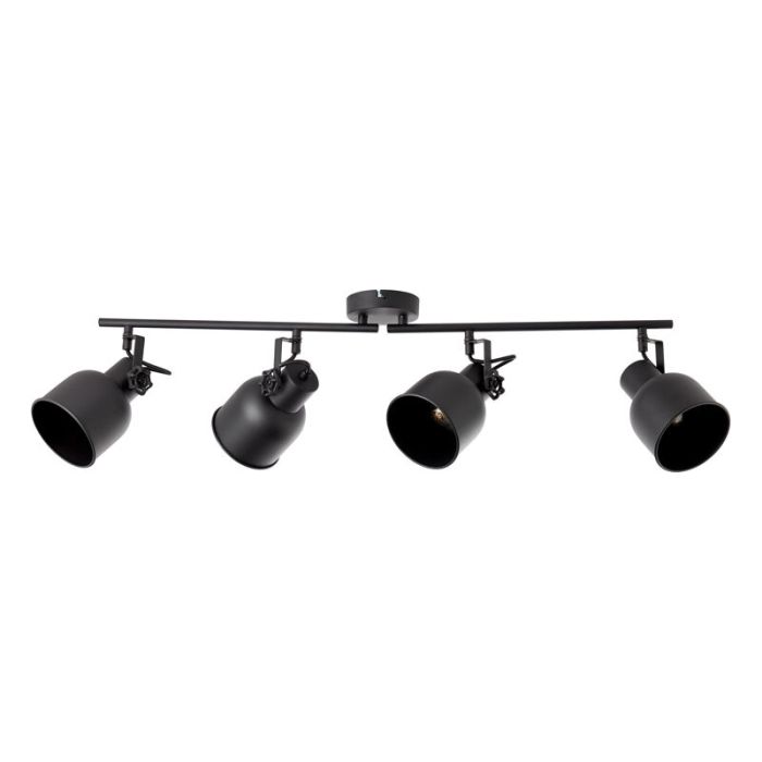 Industrial ceiling spotlight black, Shiva