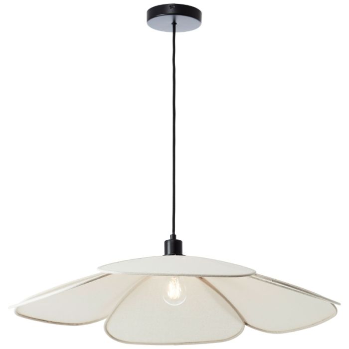 Rustic pendant light beige, Tomer