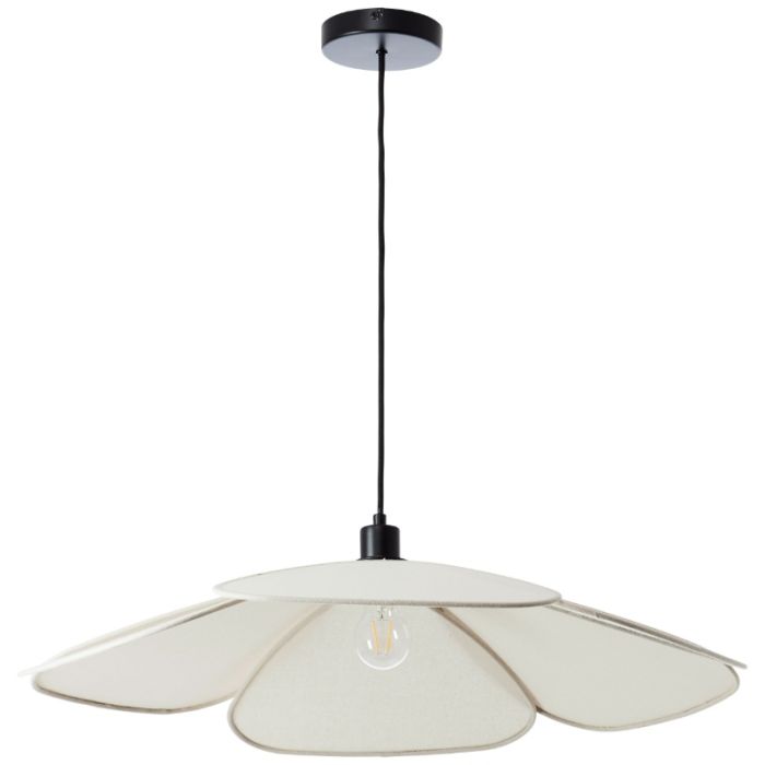 Rustic pendant light beige, Tomer
