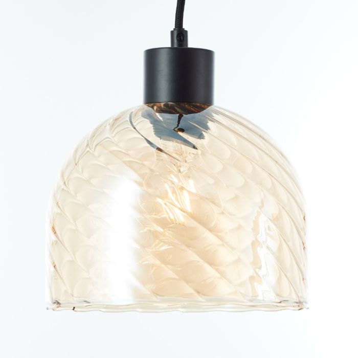 Retro pendant light amber, Ubah