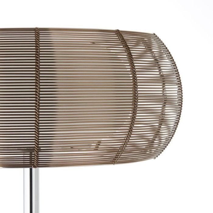 Modern floor lamp bronze, Amela, with switch