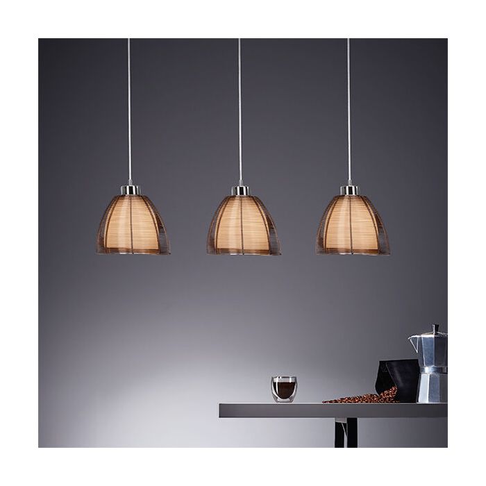 Modern pendant light bronze, Amela