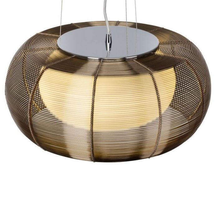 Modern pendant light bronze, Amela