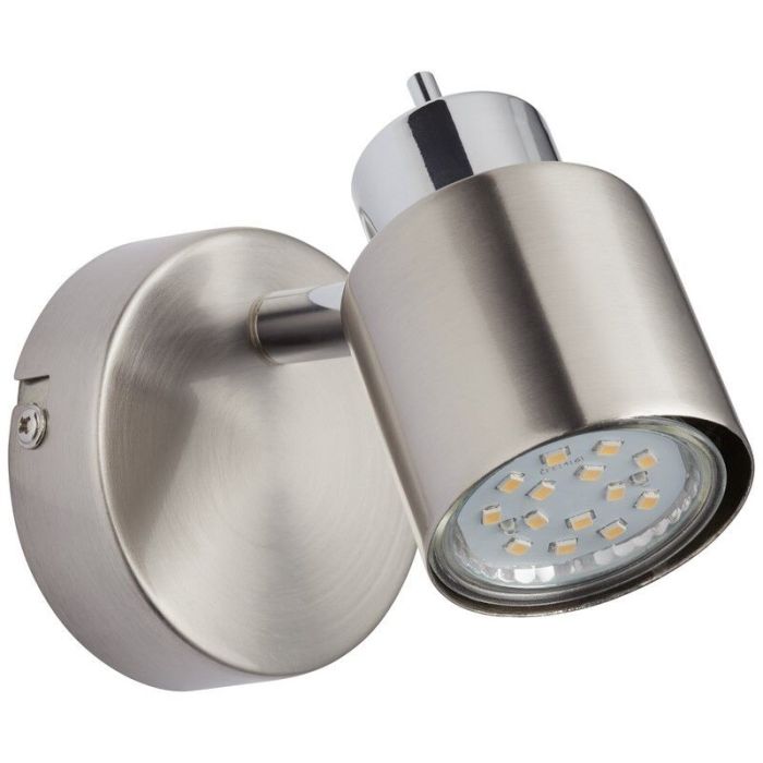 Modern wall light nickel, Fenne