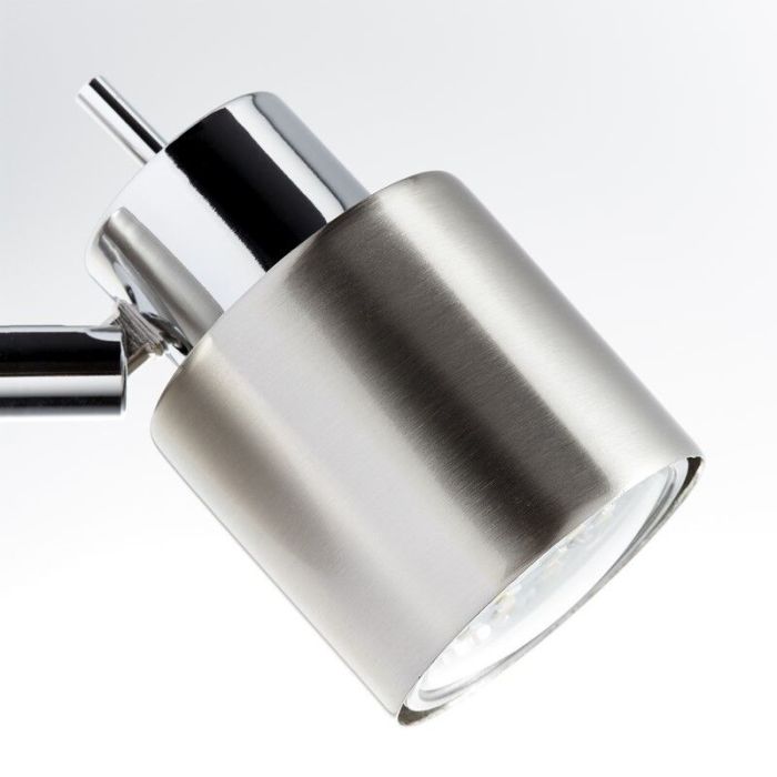 Modern wall light nickel, Fenne