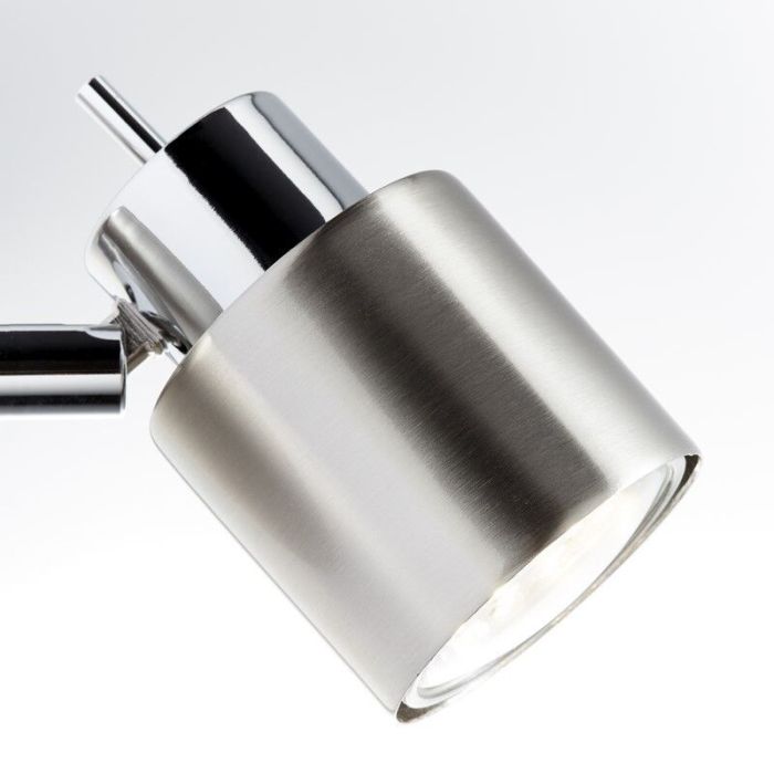 Modern wall light nickel, Fenne