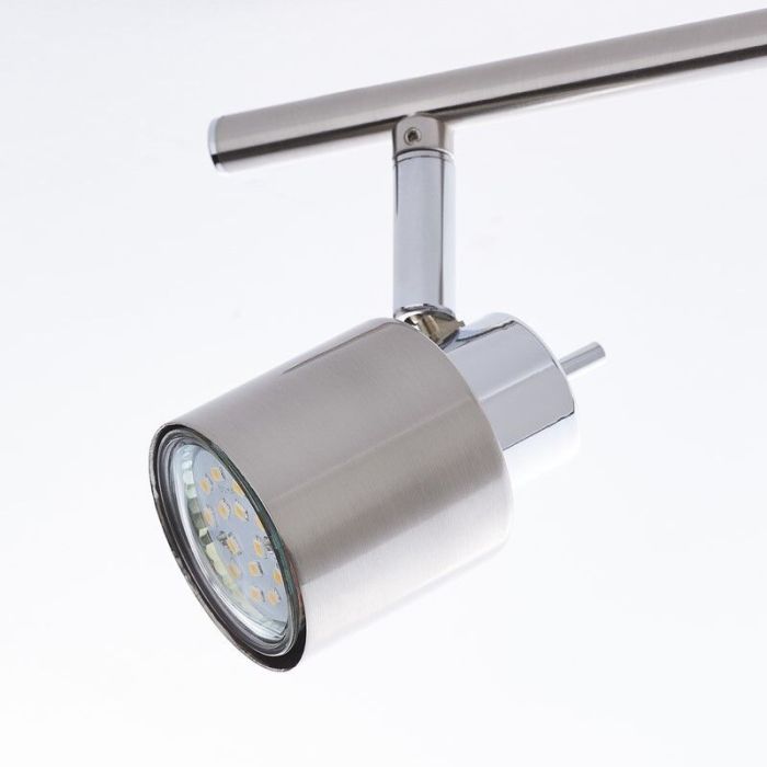 Modern ceiling light nickel, Fenne