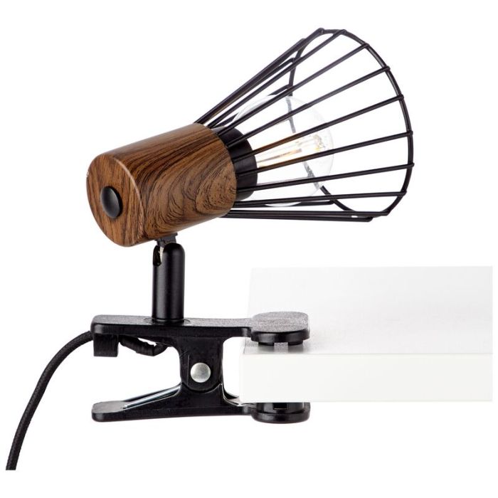 Industrial clip spotlight black, Floor