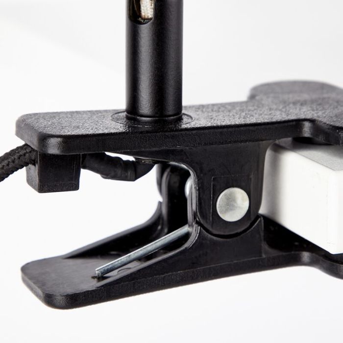Industrial clip spotlight black, Floor