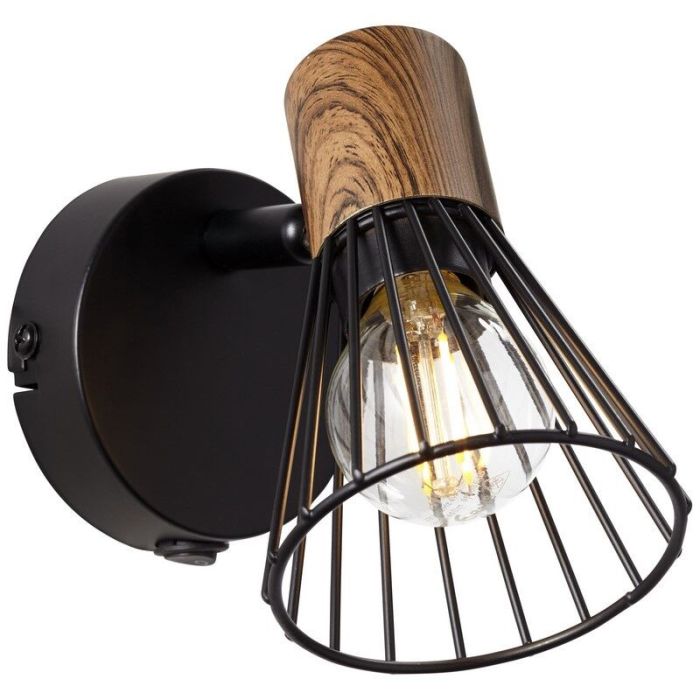 Modern wall light brown, Floor, with switch