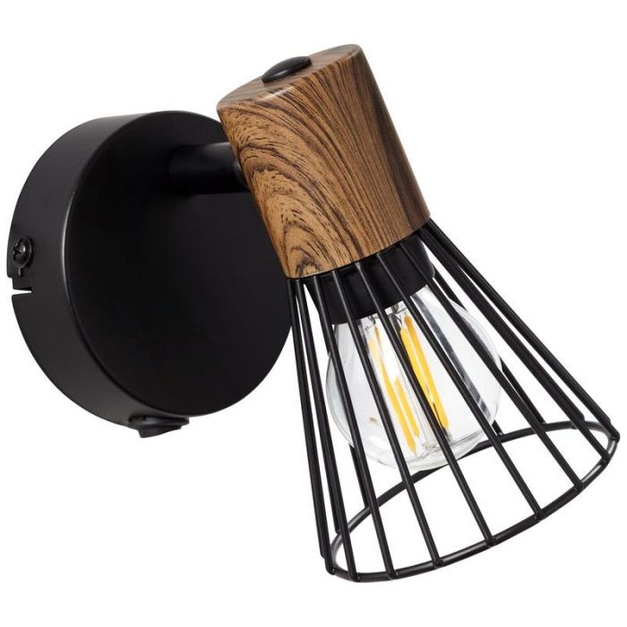 Modern wall light brown, Floor, with switch
