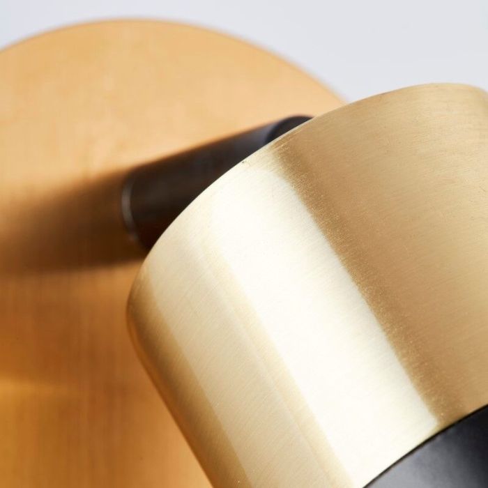 Modern wall light brass, Cato