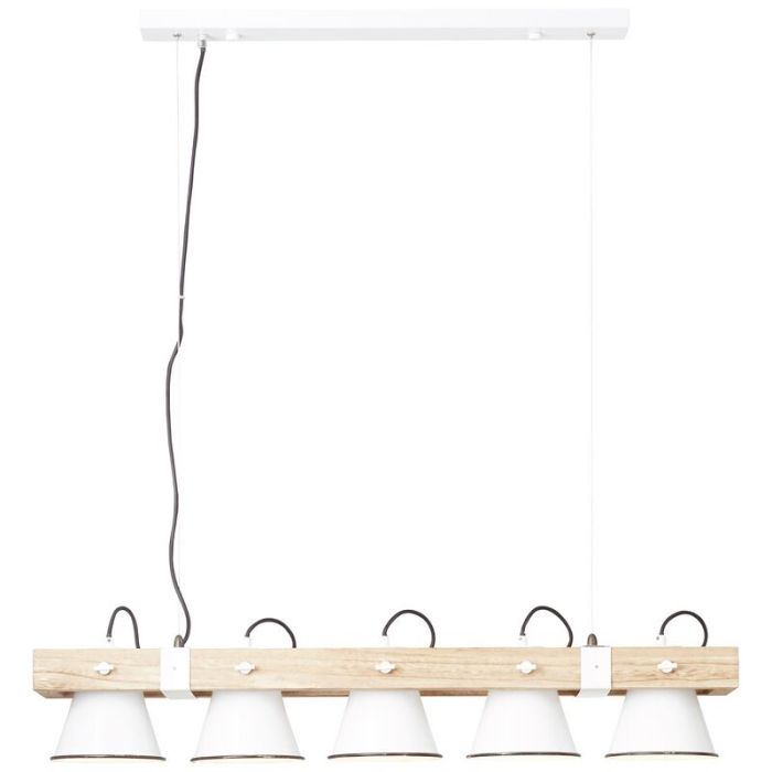 Wood pendant light brown, Audrey