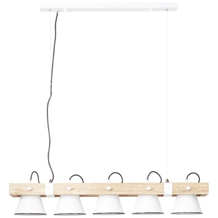 Wood pendant light brown, Audrey