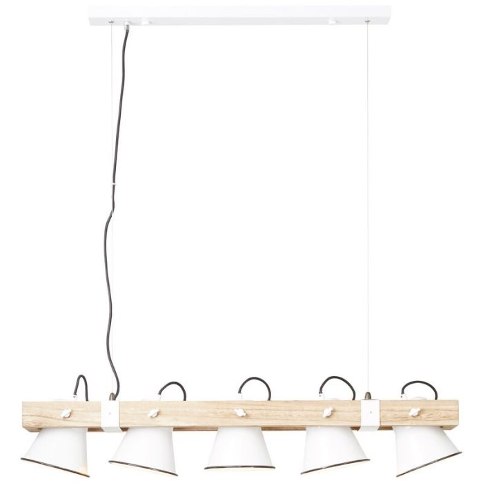 Wood pendant light brown, Audrey