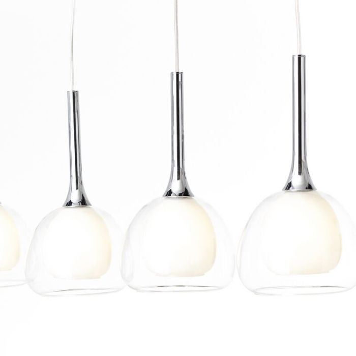 Modern pendant light chrome, Emmelien