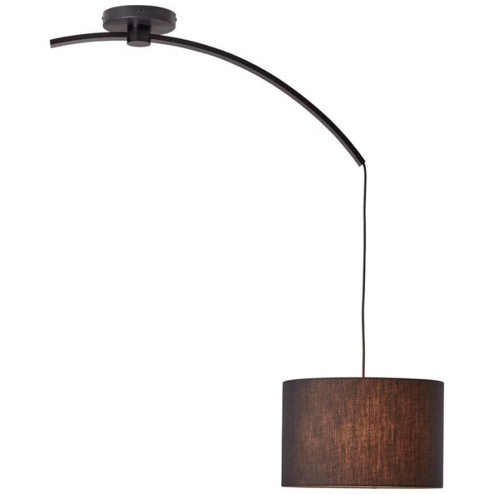 Modern dining table hanging lamp black, Bernice