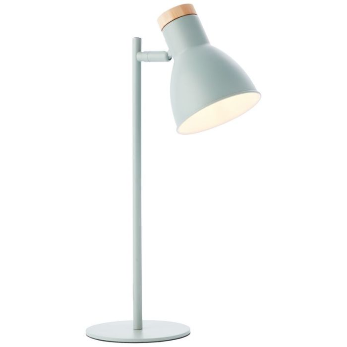 Wood table lamp green, Malu