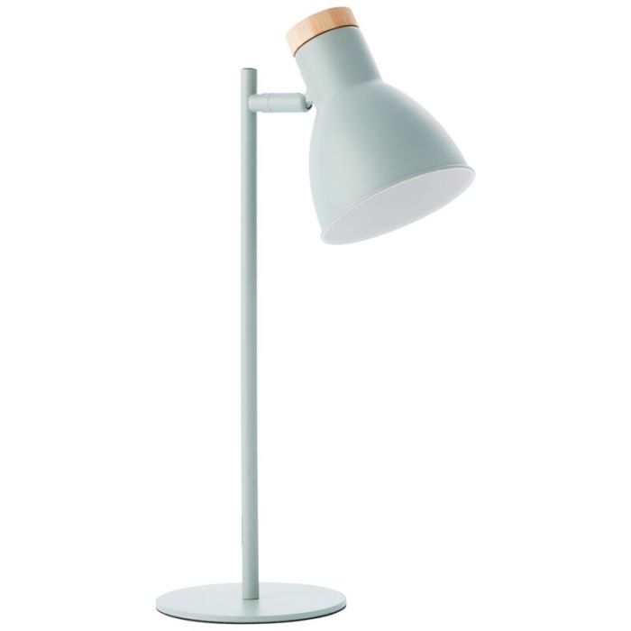 Wood table lamp green, Malu