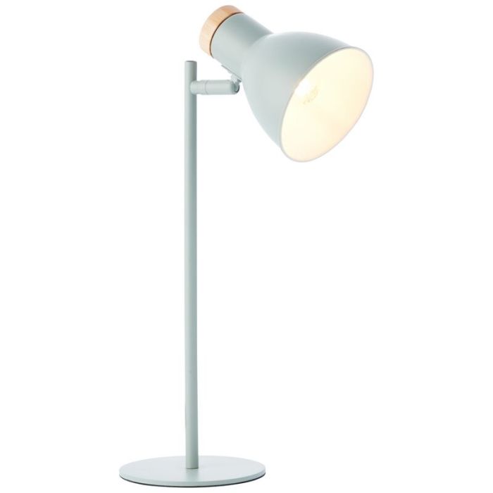 Wood table lamp green, Malu