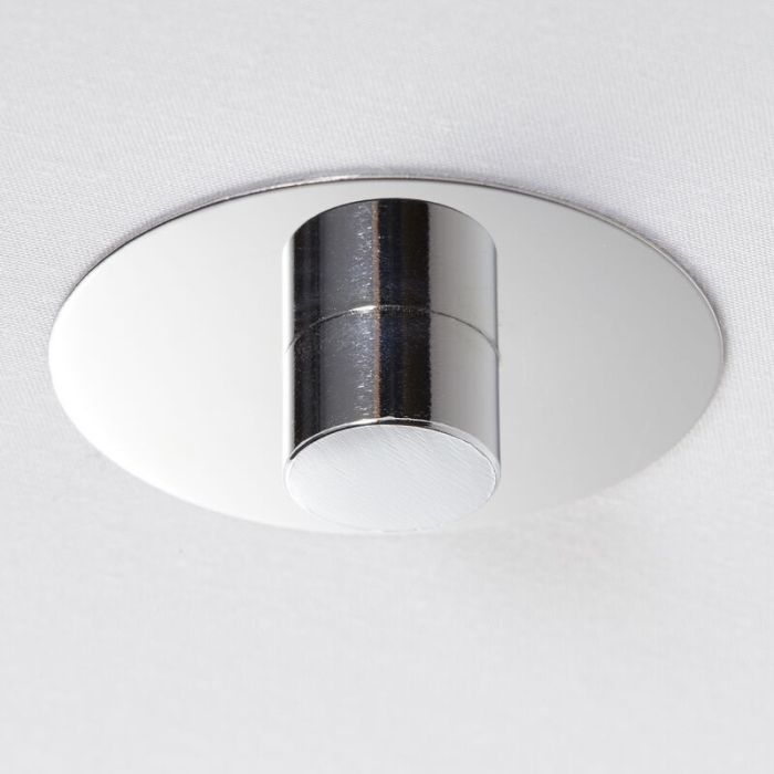 Modern flush ceiling light grey, Tjit