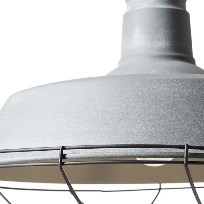 Industrial pendant light grey, Jeysmell