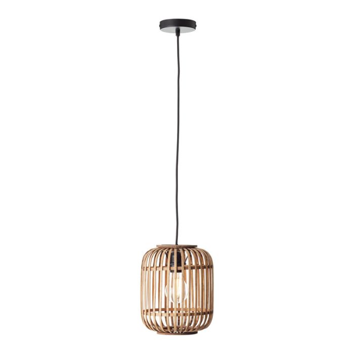 Wood pendant light brown, Brain