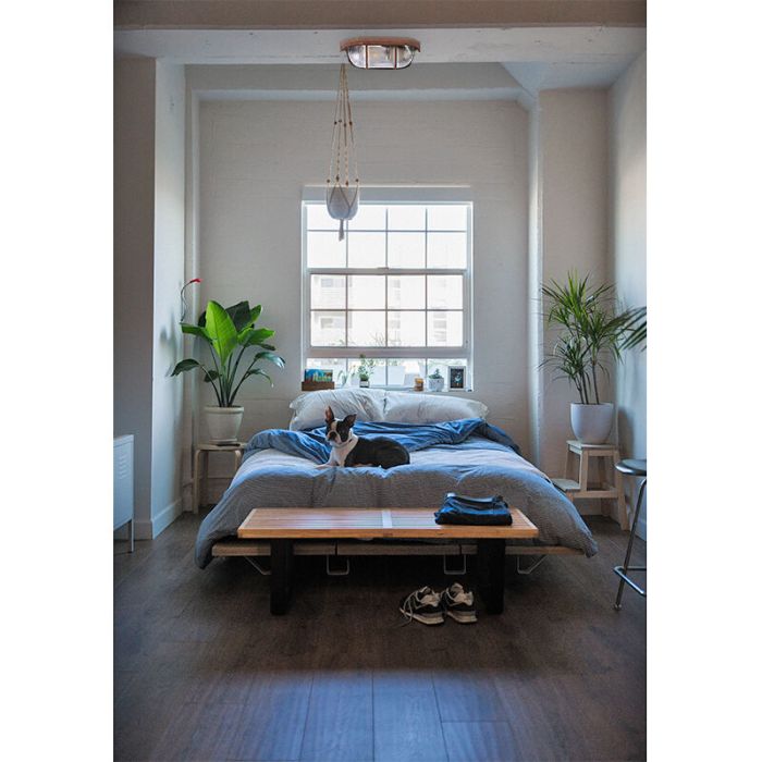Industrial flush ceiling light rust coloured, Kali