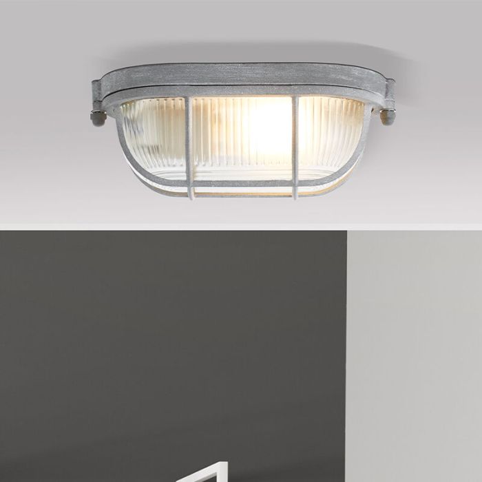 Industrial wall spotlight grey, Kali